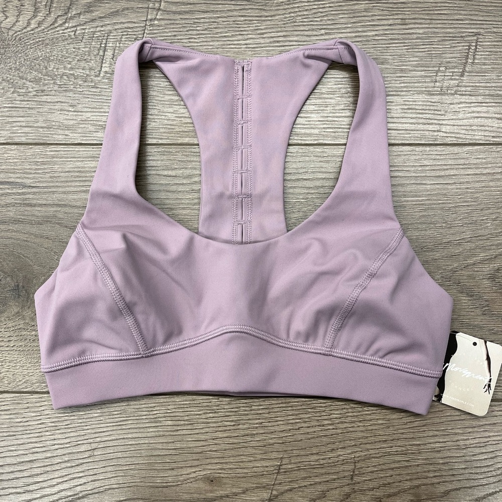 Free People Movement Stay Cool Purple Sports Bra - Picture 4 of 9